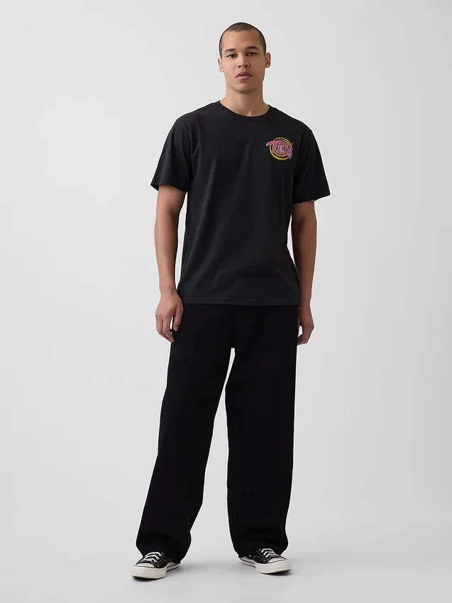 Tlc T-shirt met print en relaxte pasvorm