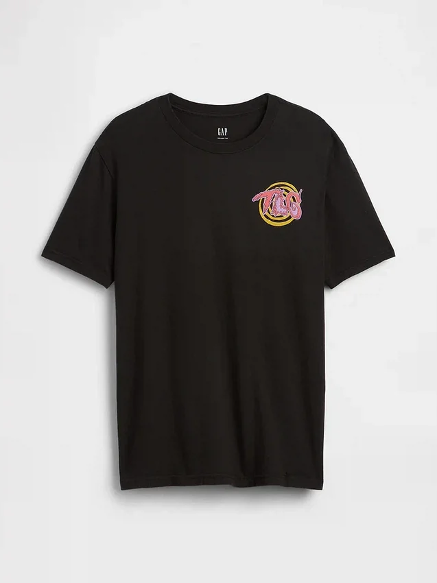 Tlc T-shirt met print en relaxte pasvorm