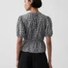 Top met strik in de taille