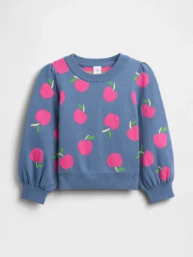 Trui met pofmouwen voor Baby & Peuter