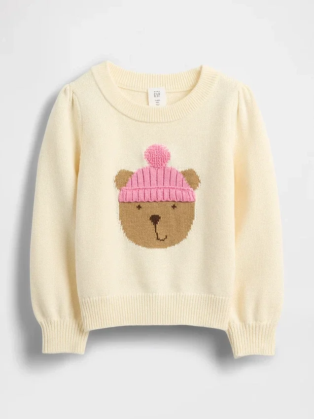 Trui met ronde hals voor Baby & Peuter