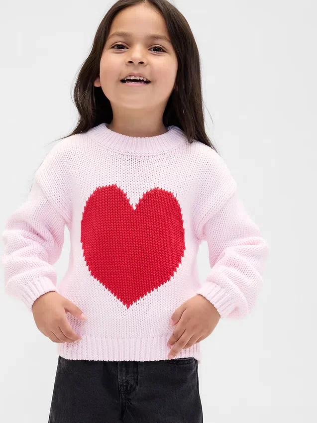 Trui met ronde hals voor Baby & Peuter