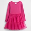 Tule-jurk van gemengde materialen voor Baby & Peuter