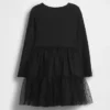 Tule-jurk van gemengde materialen voor Baby & Peuter