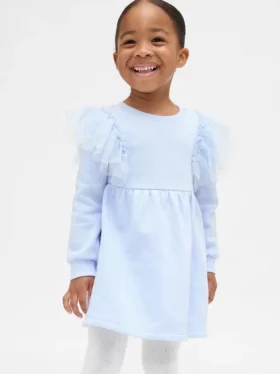 Tule-sweatshirtjurk voor Baby & Peuter
