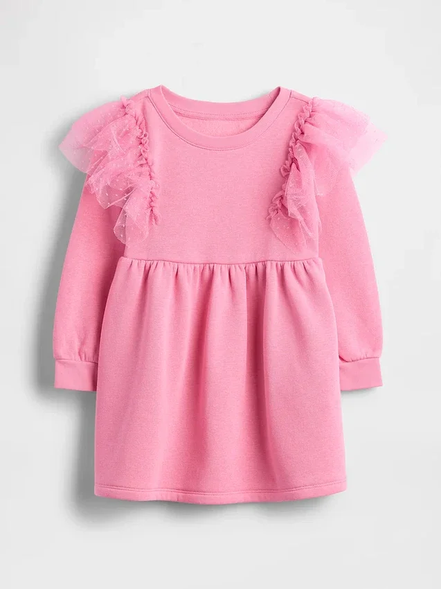 Tule-sweatshirtjurk voor Baby & Peuter