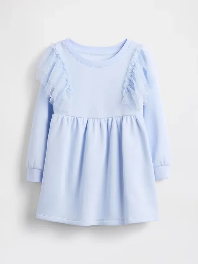 Tule-sweatshirtjurk voor Baby & Peuter