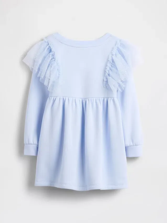 Tule-sweatshirtjurk voor Baby & Peuter