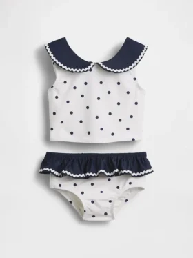 Tweedelig zwempak in matrozenstijl voor Baby & Peuter