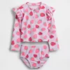 Tweedelige rashguard-zwemset voor Baby & Peuter