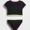 Tweedelige rashguard-zwemset voor kinderen
