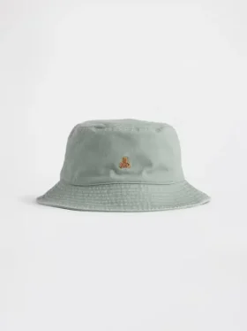 Twill-buckethoed voor peuters met Brannan Bear