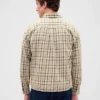 Twill-overhemd met rechte zoom