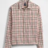 Twill-overhemd met rechte zoom