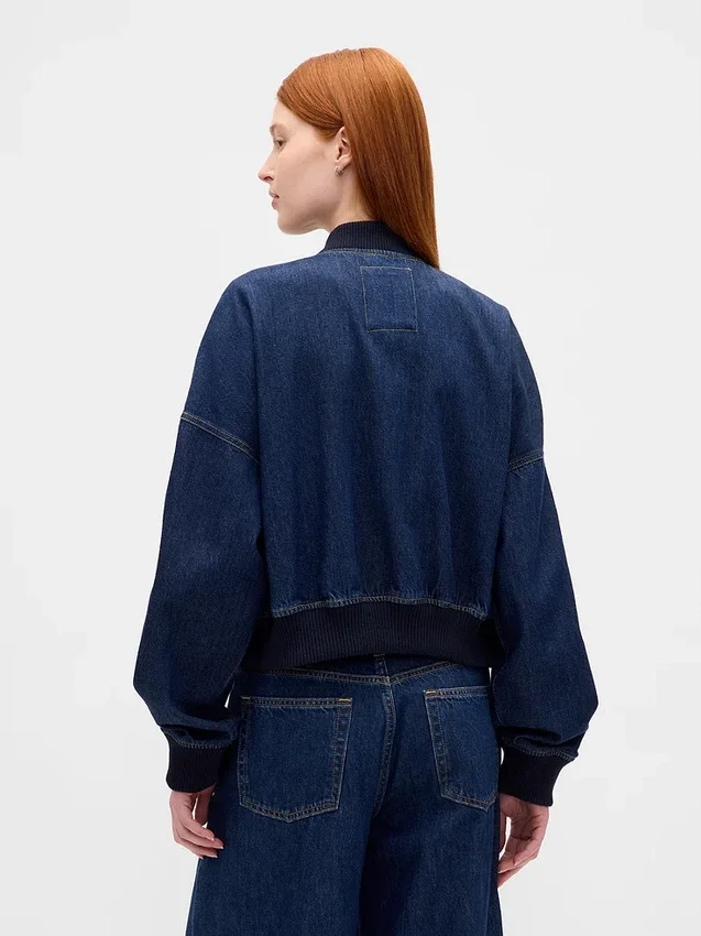 Ultrazacht denim bomberjack