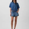 Ultrazacht denim oversized campshirt