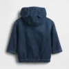 Ultrazacht denimjack met capuchon voor baby’s