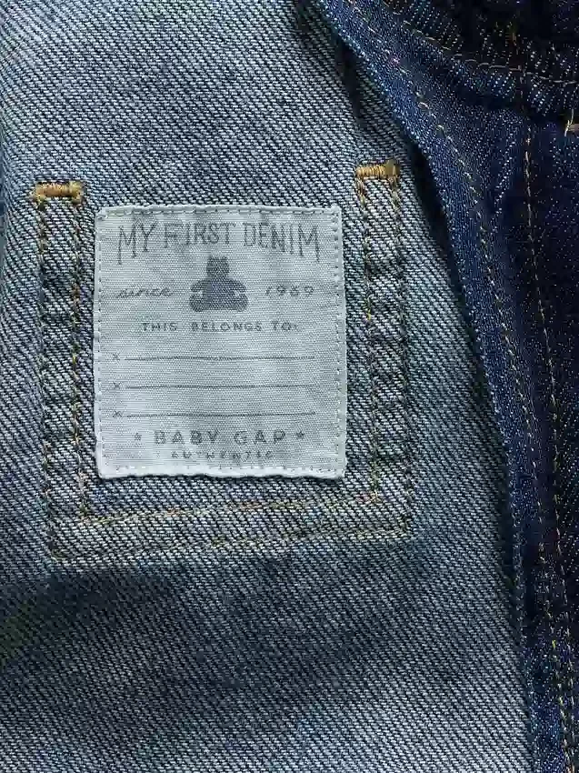 Ultrazacht denimjack met capuchon voor baby’s