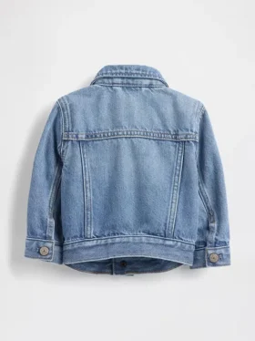 Ultrazacht Icon-denimjasje voor baby’s