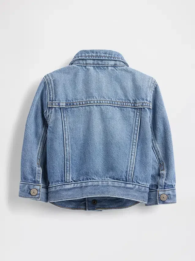 Ultrazacht Icon-denimjasje voor baby’s
