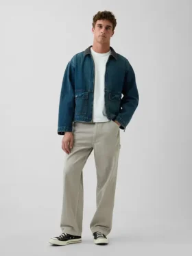 Ultrazachte baggy carpenter-Jeans
