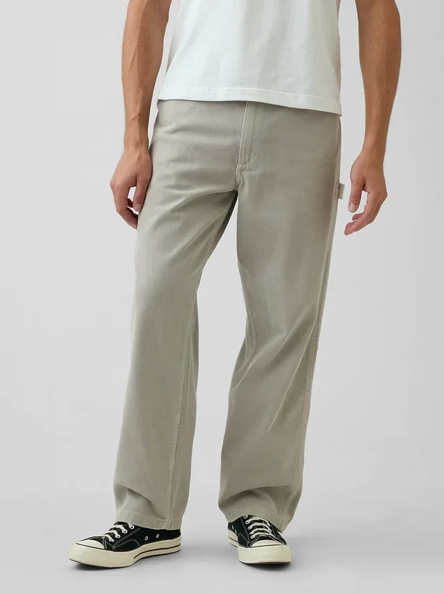 Ultrazachte baggy carpenter-Jeans