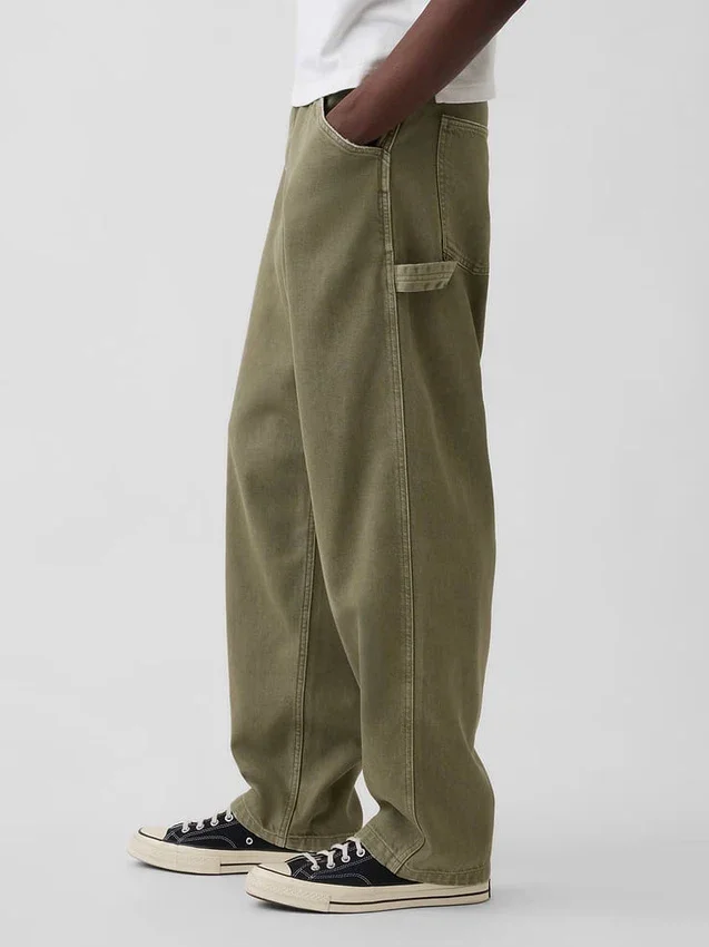 Ultrazachte baggy carpenter-Jeans