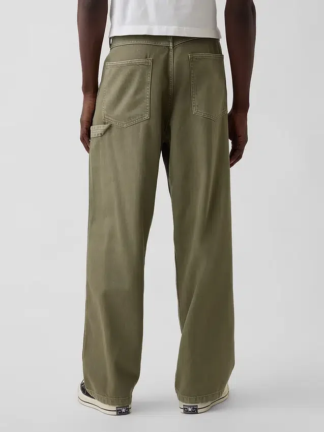 Ultrazachte baggy carpenter-Jeans