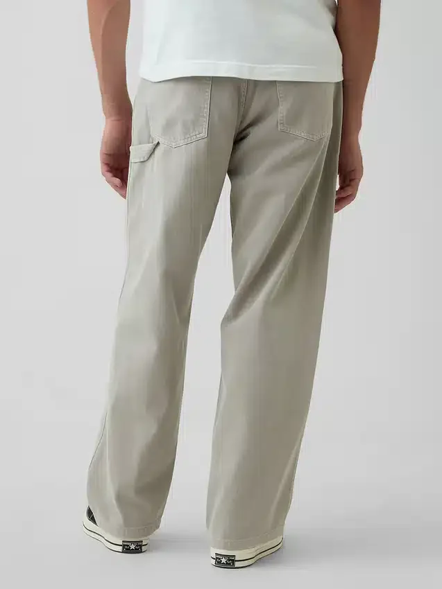Ultrazachte baggy carpenter-Jeans