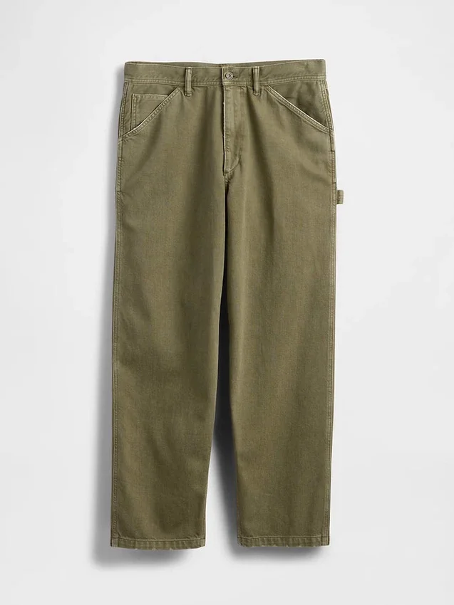 Ultrazachte baggy carpenter-Jeans
