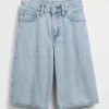 Ultrazachte baggy denimkorte broeken voor kinderen
