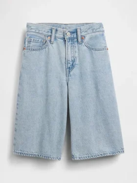 Ultrazachte baggy denimkorte broeken voor kinderen