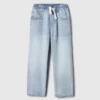 Ultrazachte baggy-Jeans met elastische tailleband voor Baby & Peuter