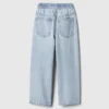Ultrazachte baggy-Jeans met elastische tailleband voor Baby & Peuter