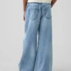 Ultrazachte baggy-Jeans met lage taille voor kinderen