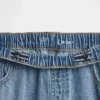 Ultrazachte baggy-Jeans met lage taille voor kinderen