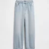 Ultrazachte baggy-Jeans voor kinderen