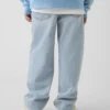 Ultrazachte baggy-Jeans voor kinderen