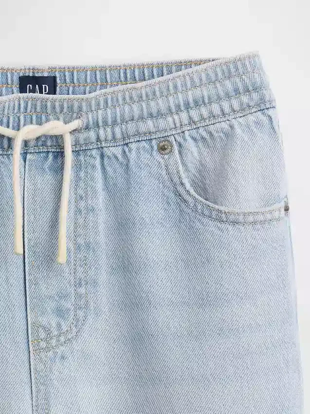 Ultrazachte baggy-Jeans voor kinderen