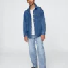 Ultrazachte baggy-Jeans voor kinderen met elastische taille