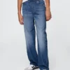 Ultrazachte baggy-Jeans voor kinderen met elastische taille