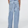 Ultrazachte baggy-Jeans voor kinderen met elastische taille