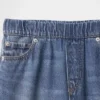 Ultrazachte baggy-Jeans voor kinderen met elastische taille