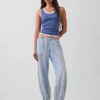 Ultrazachte denim Easy Barrel-joggers