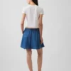 Ultrazachte denim easy-mini-rok
