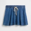 Ultrazachte denim easy-mini-rok