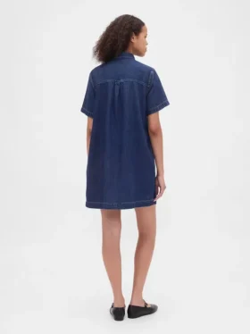 Ultrazachte denim minijurk