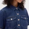 Ultrazachte denim minijurk