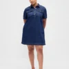 Ultrazachte denim minijurk
