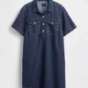 Ultrazachte denim minijurk
